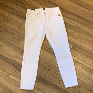 NWT Gap Legging Skimmer White Jeans Denim